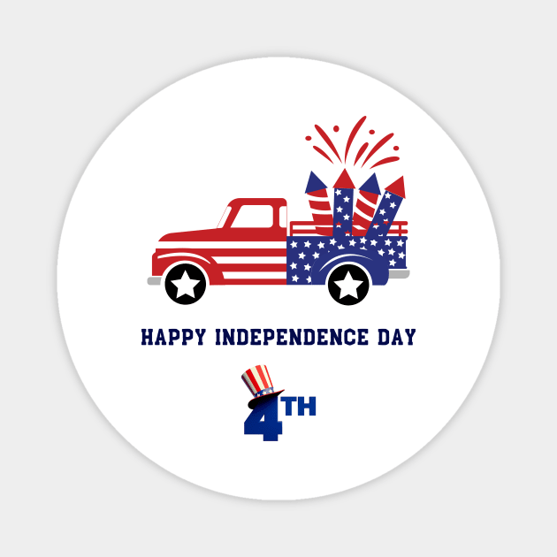 Happy independence day Magnet by Salasala